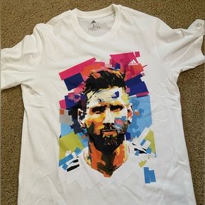 Adidas Lionel Messi tee. Size Men’s S